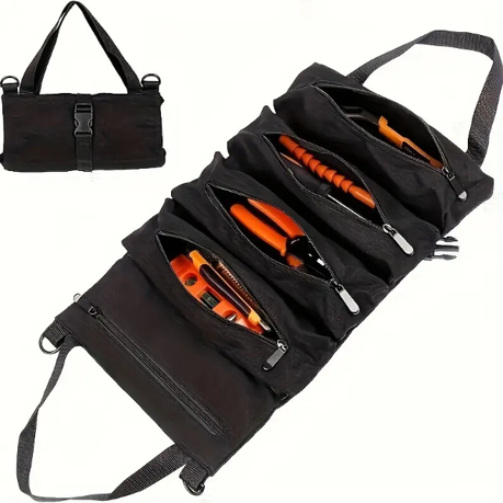 Hashbrown Heavy-Duty Roll-Up Tool Bag - Image 4