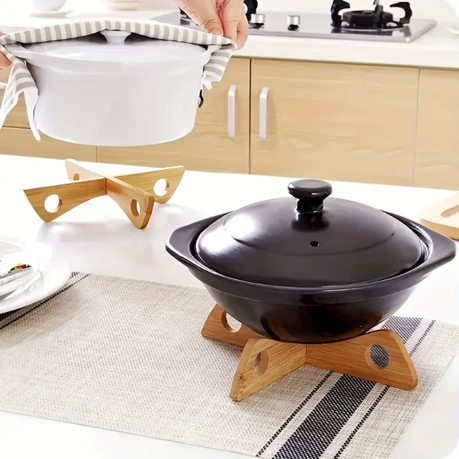 HASHBROWN'S Bamboo Pot Stand - Image 6
