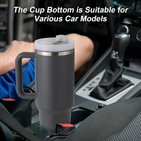 1.2L Tumbler with Handle Straw Lid, Stainless Steel Travel Mug - Image 4