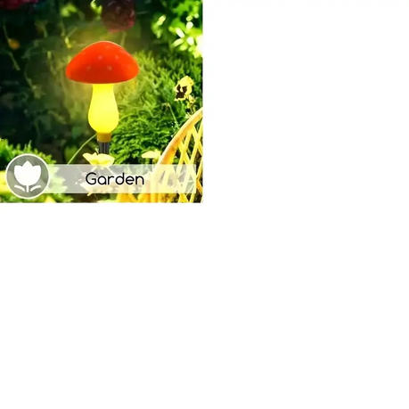 HASHBROWN'S 8 Solar Mushroom Garden Lights - Image 8