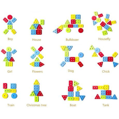 Wooden Educational Shape Sorting Toy - Image 3