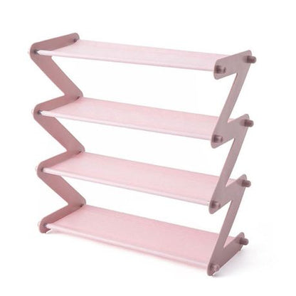 Multifunctional Super Deal Multi-layer Z shape Shoe Rack- SD - Image 8