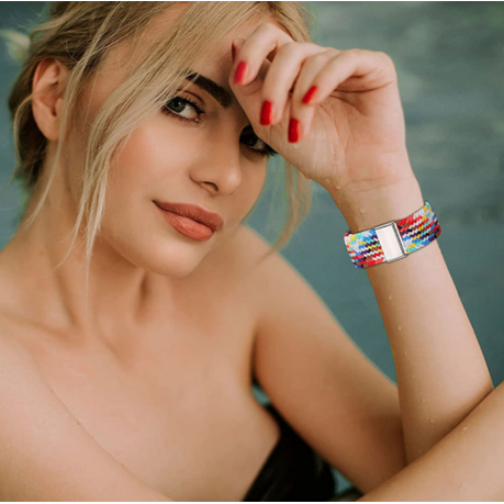 Fabric Braided Watch Strap / Band For Apple Watch - 38/40/41 mm - Image 19