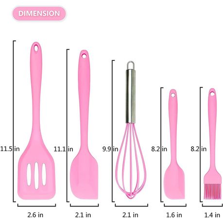 5 Piece - Premium Baking Prop Set - Non-Stick Silicone - Image 22