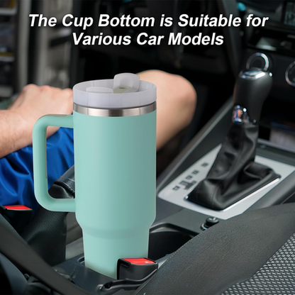 1.2L Tumbler with Handle Straw Lid, Stainless Steel Travel Mug - Image 43