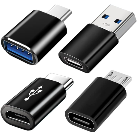 USB C Adapters 4 Pack