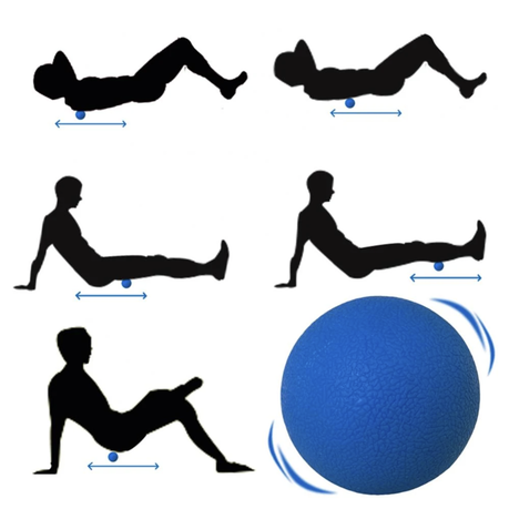 Fat Burning Smart Fitness Hula Hoop with Mini Deep Tissue Massage Ball - Image 5