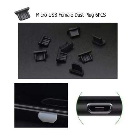 HASHBROWN'S 36PCS Silicone USB Dust Cover Plugs - Assorted Shapes - Image 5