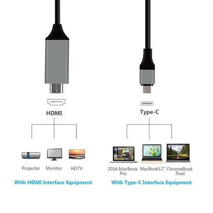 USB-C Type-c to HDMI 2.0 Cable 4K HDMI Cable - Image 3