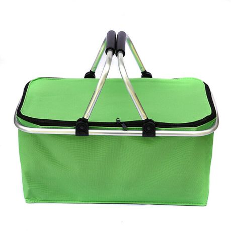 Foldable Picnic and Cooler Bag with handles - Image 6