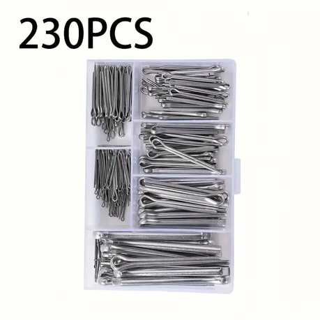 HB 230 Piece Cotter Pin Assortment Kit - Image 5