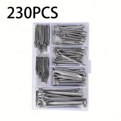 HB 230 Piece Cotter Pin Assortment Kit - Image 5