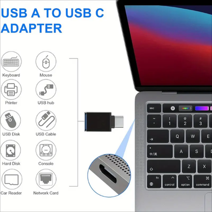 HASHBROWN'S 5pcs USB A to USB C Adapters - Image 5