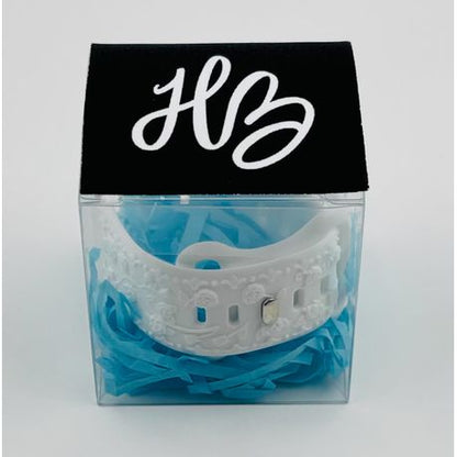 HB Flower Engraved Silicone Band - Image 19
