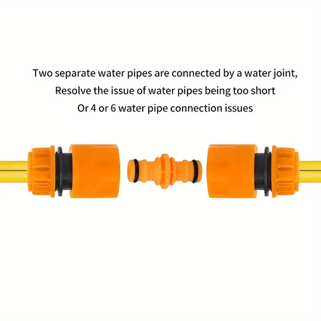 15 Piece Plastic Quick Connect Garden Irrigation Hose Fittings - Image 7