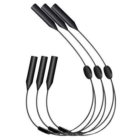 Fashion Multifunctional Adjustable Silicone Glasses Holder Set of 3 - 40cm