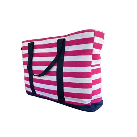 Large Cotton Road Beach Bag - Image 14