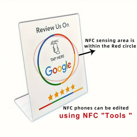 HB Google Review NFC Stand - Image 4