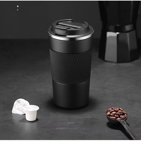 Insulated Travel Office Coffee Mug Stainless Steel Tumbler Cup 475ML - Image 3
