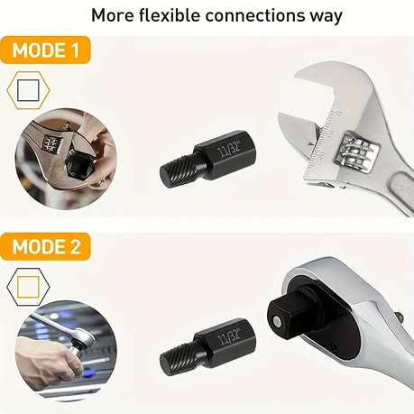Hashbrown's 10 Pieces Metal Nut Removal Tool Set - Image 6
