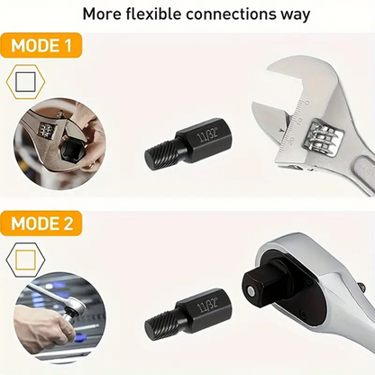 Hashbrown's 10 Pieces Metal Nut Removal Tool Set - Image 6