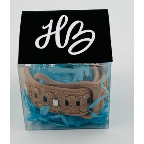 HB Flower Engraved Silicone Band - Image 15