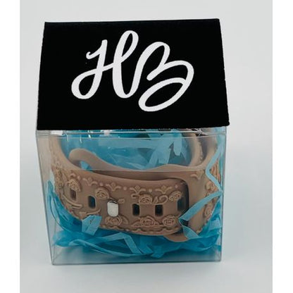HB Flower Engraved Silicone Band - Image 15