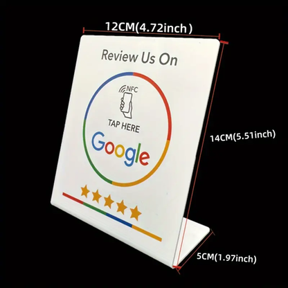 HB Google Review NFC Stand - Image 3