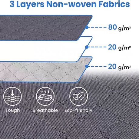 6 Pack Storage Bags for Clothes Blankets Bedding Sets 90L Large Capacity - Image 4