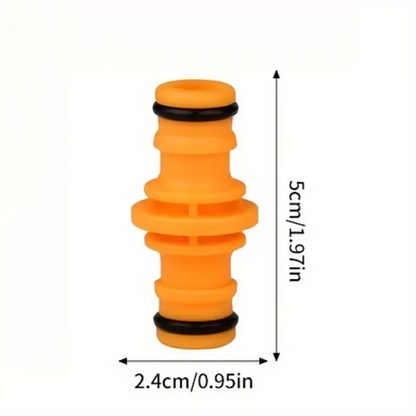 15 Piece Plastic Quick Connect Garden Irrigation Hose Fittings - Image 4