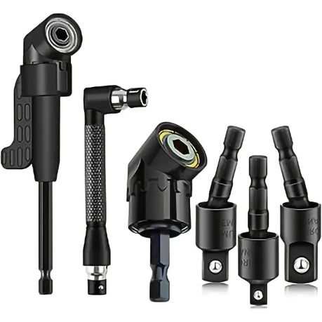 HASHBROWN'S 6pcs Right Angle Drill Attachment Set