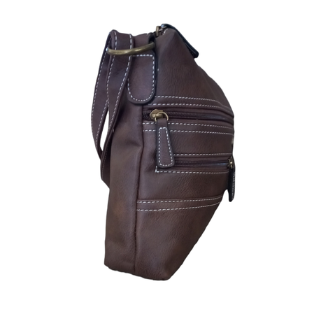 Cotton Road 3 Front Zip Slingbag - Image 6