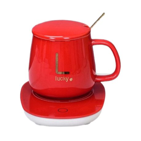 Coffee Cup And Saucer - Electric Beverage Warmer Set - Image 3
