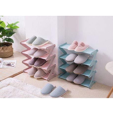 Multifunctional Super Deal Multi-layer Z shape Shoe Rack- SD - Image 2