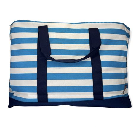 Large Cotton Road Beach Bag - Image 5