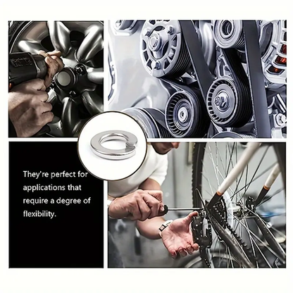HB 480 pcs Stainless Steel Spring Lock Washers - Image 7