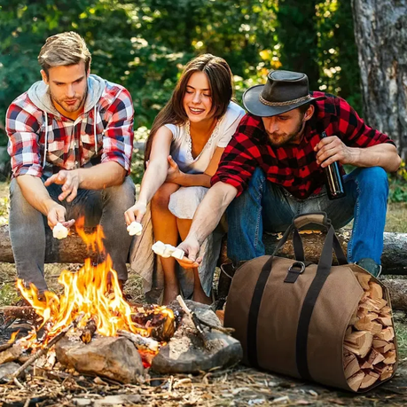 HASHBROWN'S Heavy-Duty Polyester Firewood Carrier Bag - Image 6