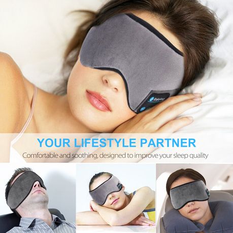 Sleep Headphones Bluetooth Sleeping Mask with Wireless Earphones - Image 2