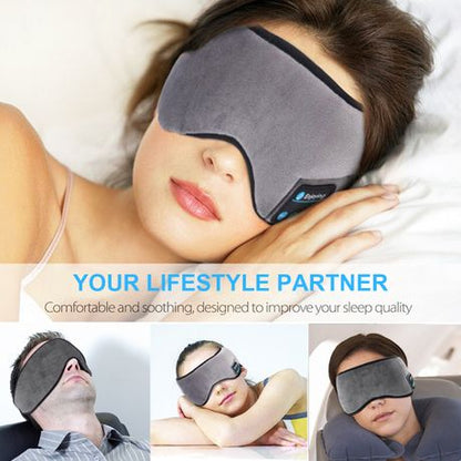 Sleep Headphones Bluetooth Sleeping Mask with Wireless Earphones - Image 2
