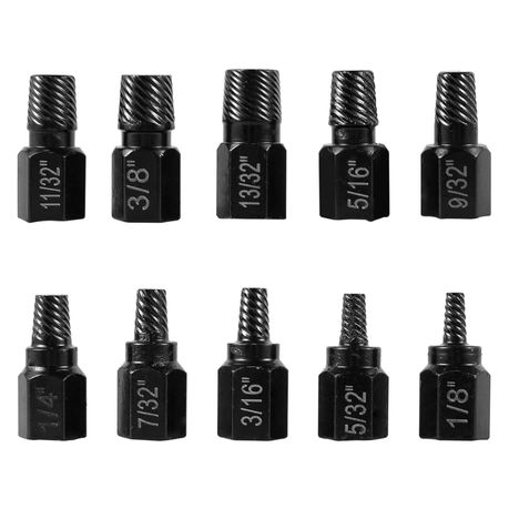 Hashbrown's 10 Pieces Metal Nut Removal Tool Set