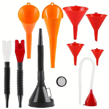 HB 10 pcs Automotive Funnel Set