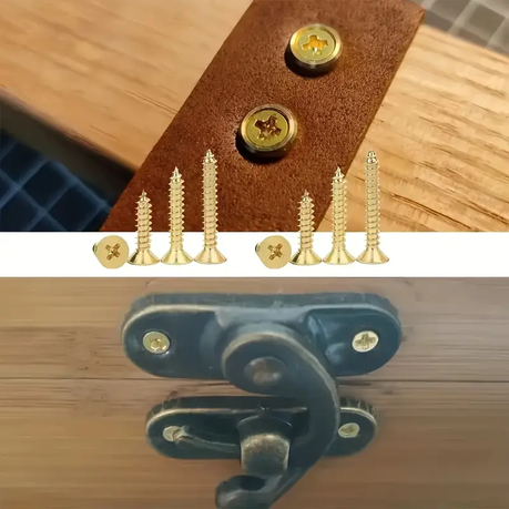 HB 1350 Piece Golden Self-Tapping Screws - Image 9