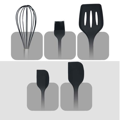 5 Piece - Premium Baking Prop Set - Non-Stick Silicone - Image 9
