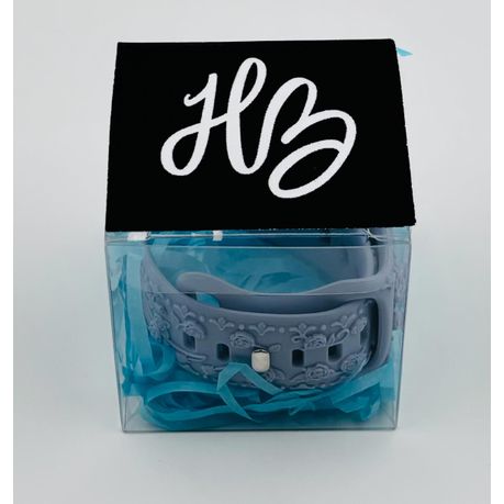 HB Flower Engraved Silicone Band - Image 11