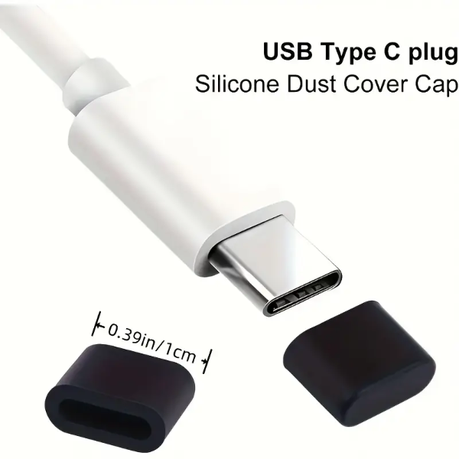 HASHBROWN'S 36PCS Silicone USB Dust Cover Plugs - Assorted Shapes - Image 4