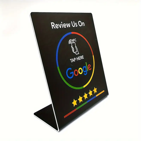 HB Google Review NFC Stand