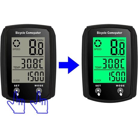 HASHBROWN'S LCD Bicycle Speedometer - Image 3