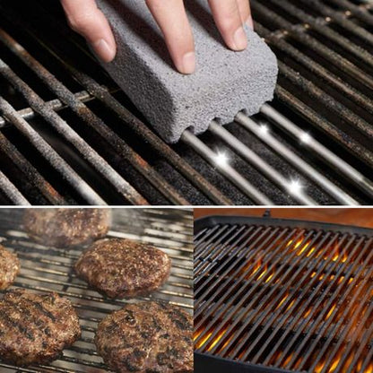Camping Braai BBQ Cleaning Pumice Stone 4 Piece Set - Image 2