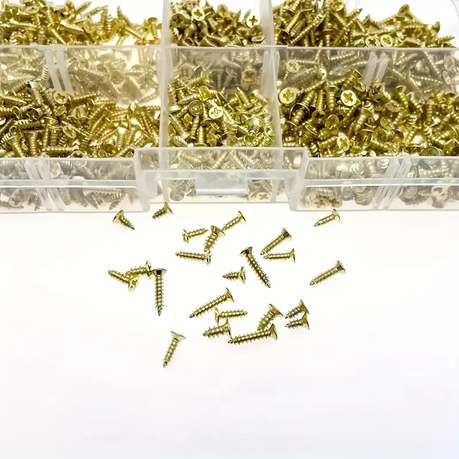 HB 1350 Piece Golden Self-Tapping Screws - Image 6