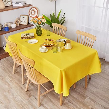 Rectangle Satin Party Tablecloth Table Cove 150.cm x 245.cm - Image 25